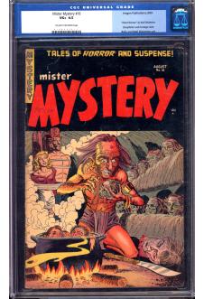 MISTER MYSTERY #18 CGC 4.5 CR/OW PAGES front cover