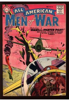 ALL-AMERICAN MEN OF WAR #54 4.5 front cover