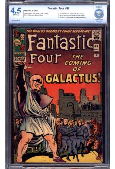 FANTASTIC FOUR #48 CBCS 4.5 OW PAGES front cover