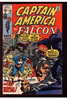 CAPTAIN AMERICA #136 8.0 front cover
