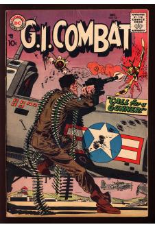 G.I. COMBAT #55 4.0 front cover