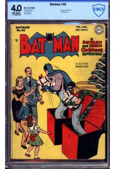 BATMAN #45 CBCS 4.0 OW PAGES front cover