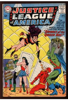 JUSTICE LEAGUE OF AMERICA #23 3.5 front cover