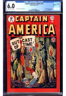 CAPTAIN AMERICA COMICS #73 CGC 6.0 OW/WH PAGES front cover