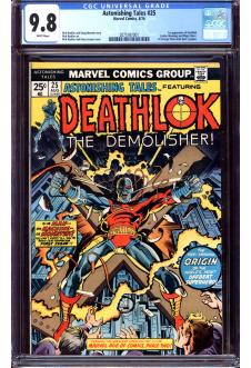 ASTONISHING TALES #25 CGC 9.8 WHITE PAGES front cover