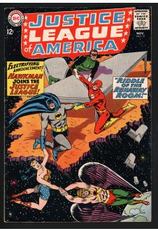 JUSTICE LEAGUE OF AMERICA #31 5.0 front cover