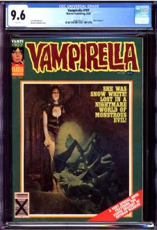 VAMPIRELLA #107 CGC 9.6 WHITE PAGES front cover