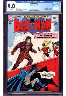 BATMAN #159 CGC 9.0 WHITE PAGES front cover
