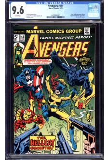 AVENGERS #144 CGC 9.6 WHITE PAGES front cover