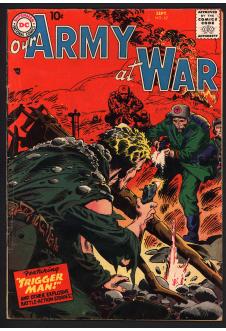 OUR ARMY AT WAR #62 4.5 front cover