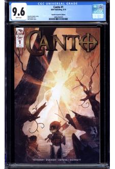 CANTO #1 CGC 9.6 WHITE PAGES front cover