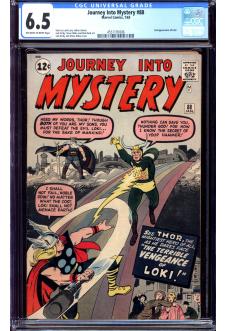 JOURNEY INTO MYSTERY #88 CGC 6.5 OW/WH PAGES front cover
