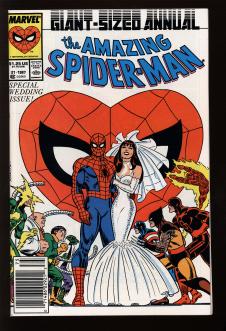 AMAZING SPIDER-MAN ANNUAL #21 9.0 front cover