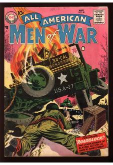 ALL-AMERICAN MEN OF WAR #48 4.5 front cover