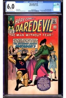 DAREDEVIL #5 CGC 6.0 OW PAGES front cover