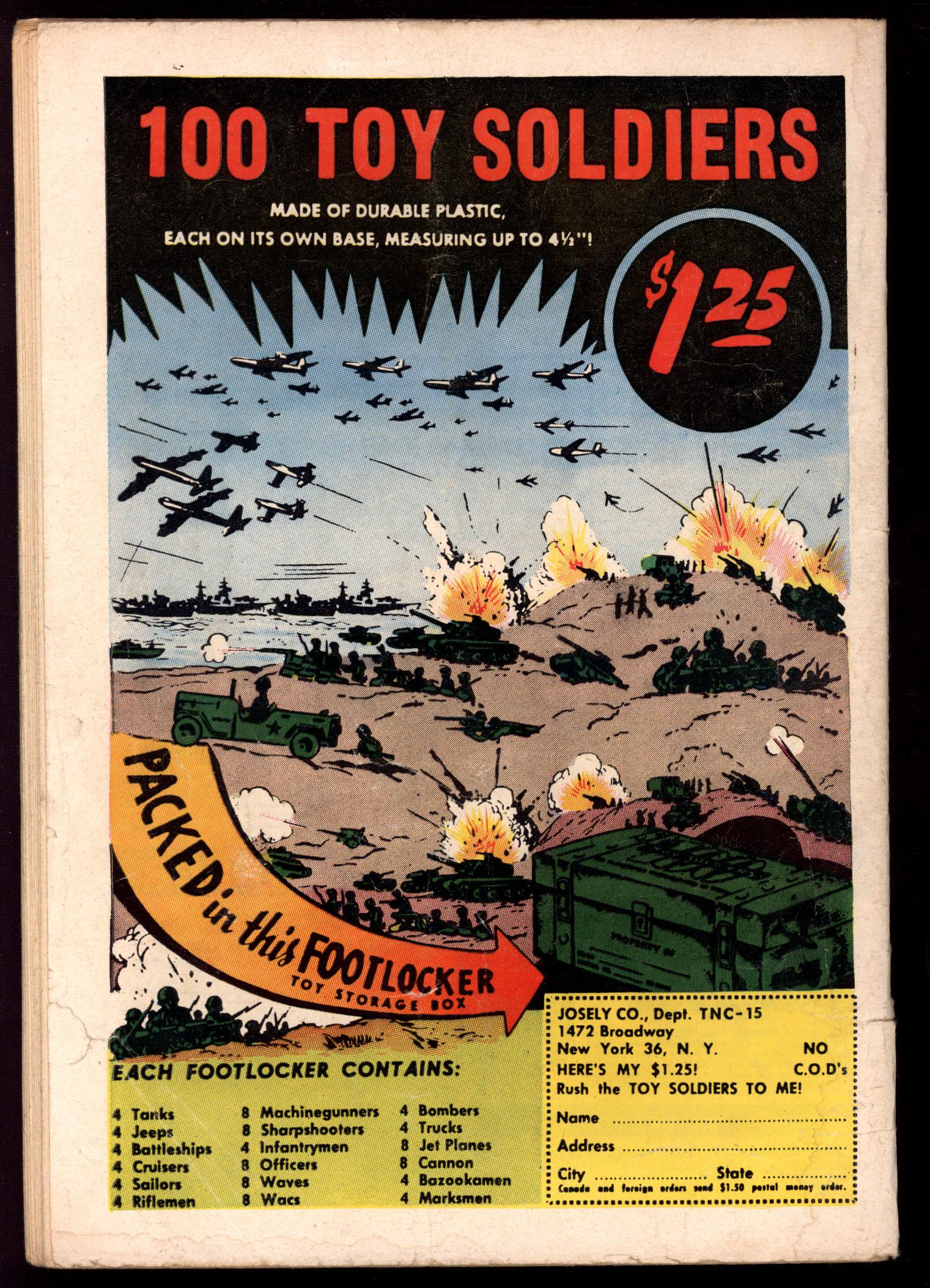 DETECTIVE COMICS Back Cover