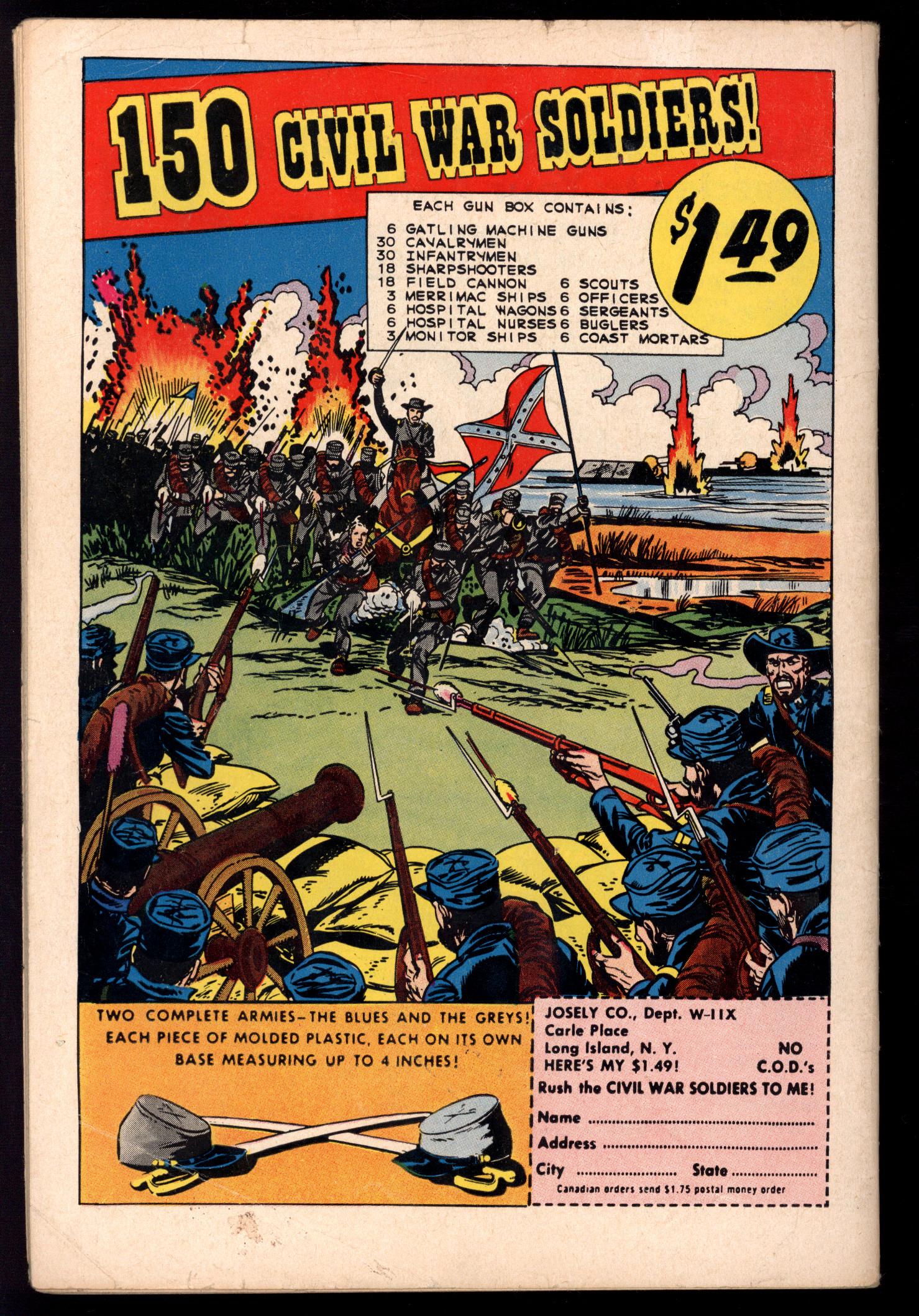 WONDER WOMAN Back Cover