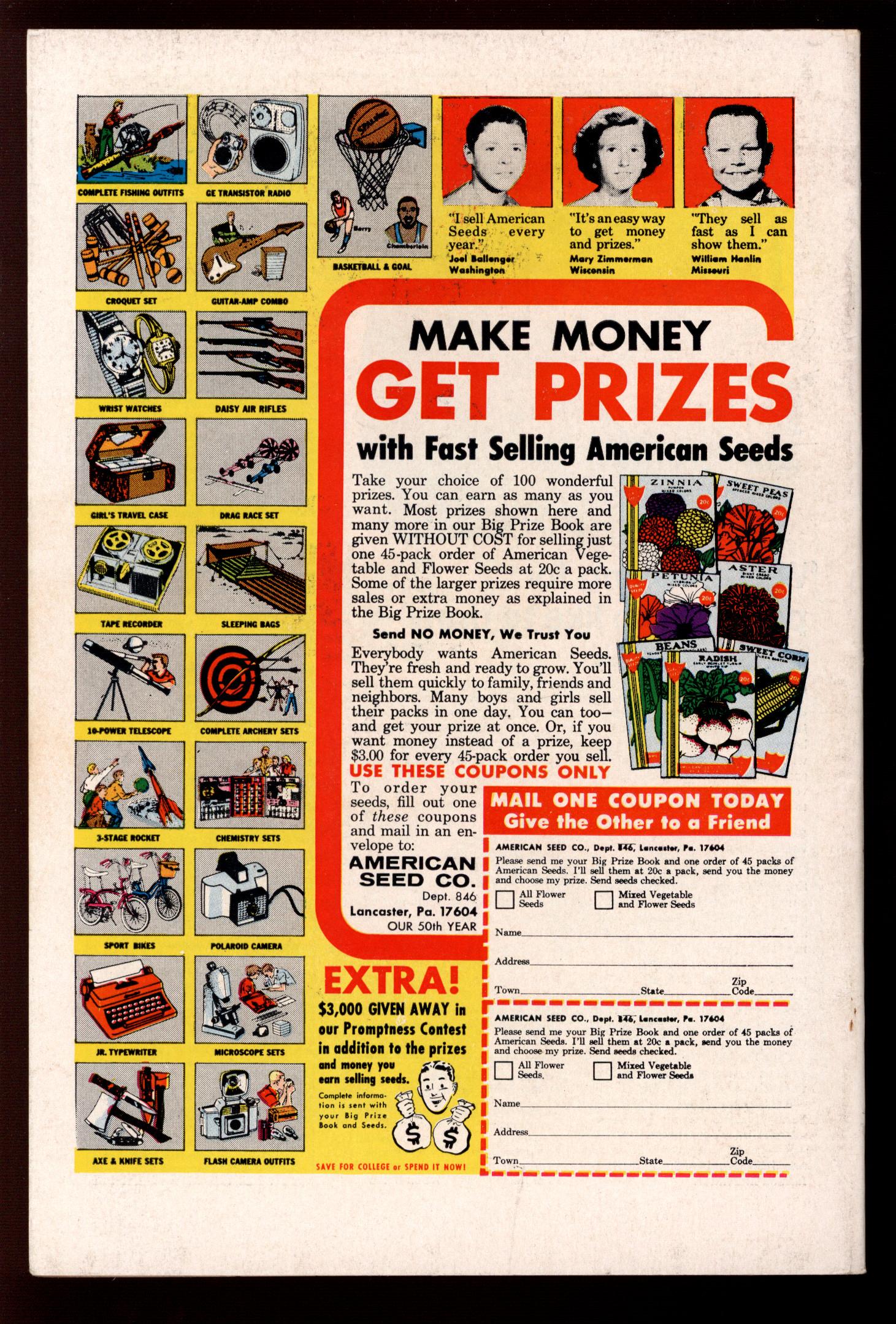 CAPTAIN MARVEL Back Cover