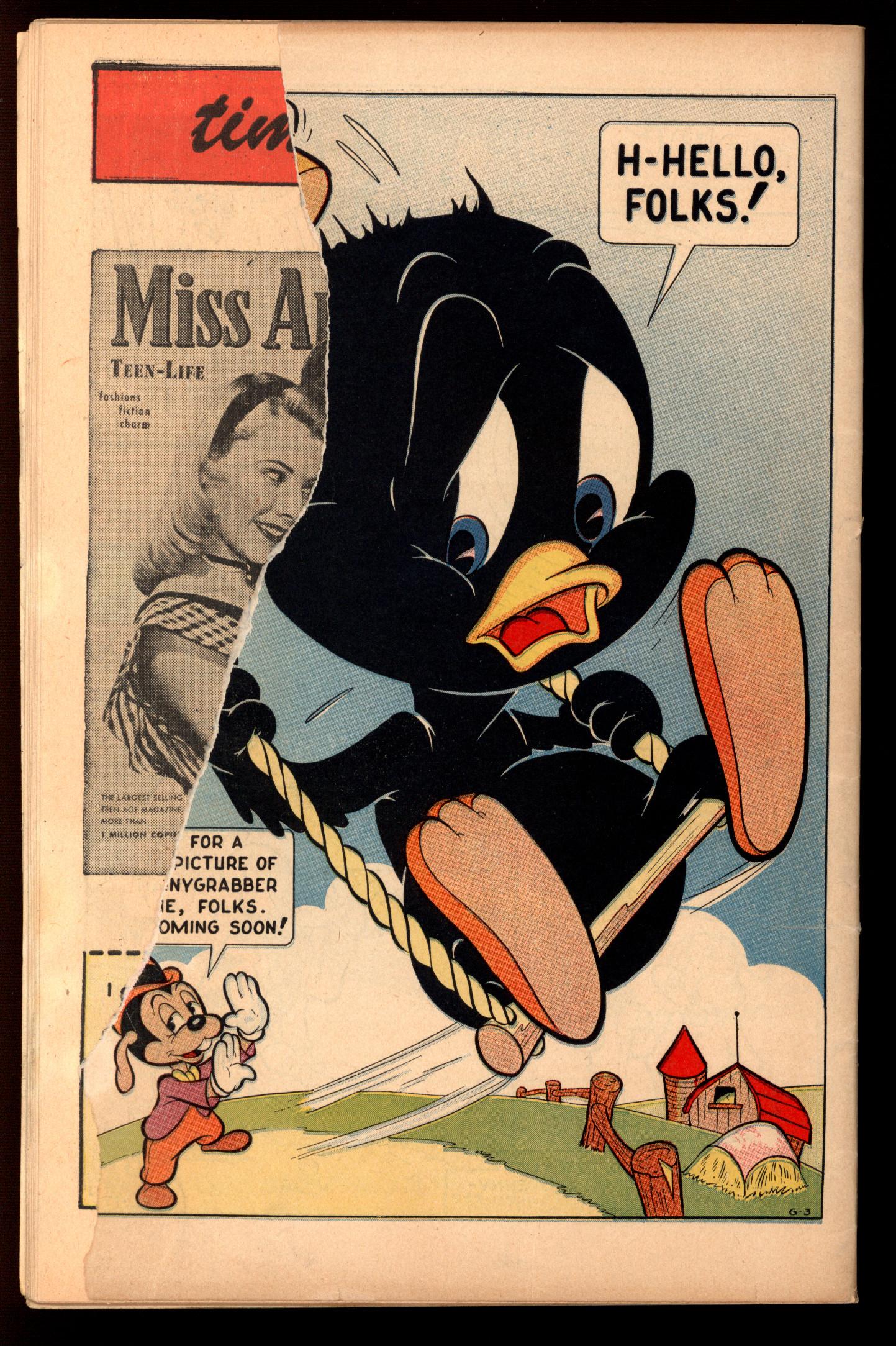 TERRY-TOONS COMICS Back Cover