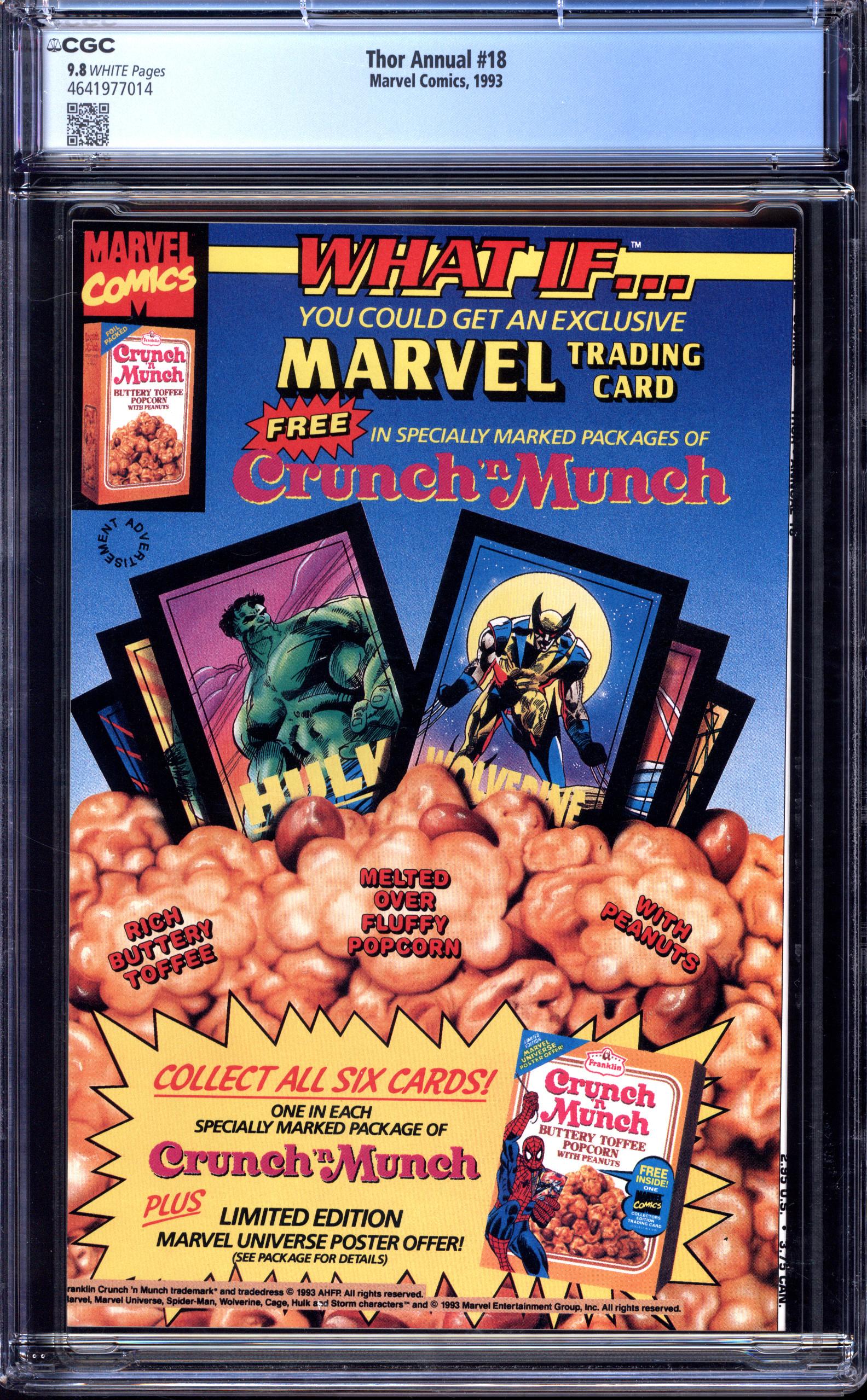 THOR ANNUAL Back Cover
