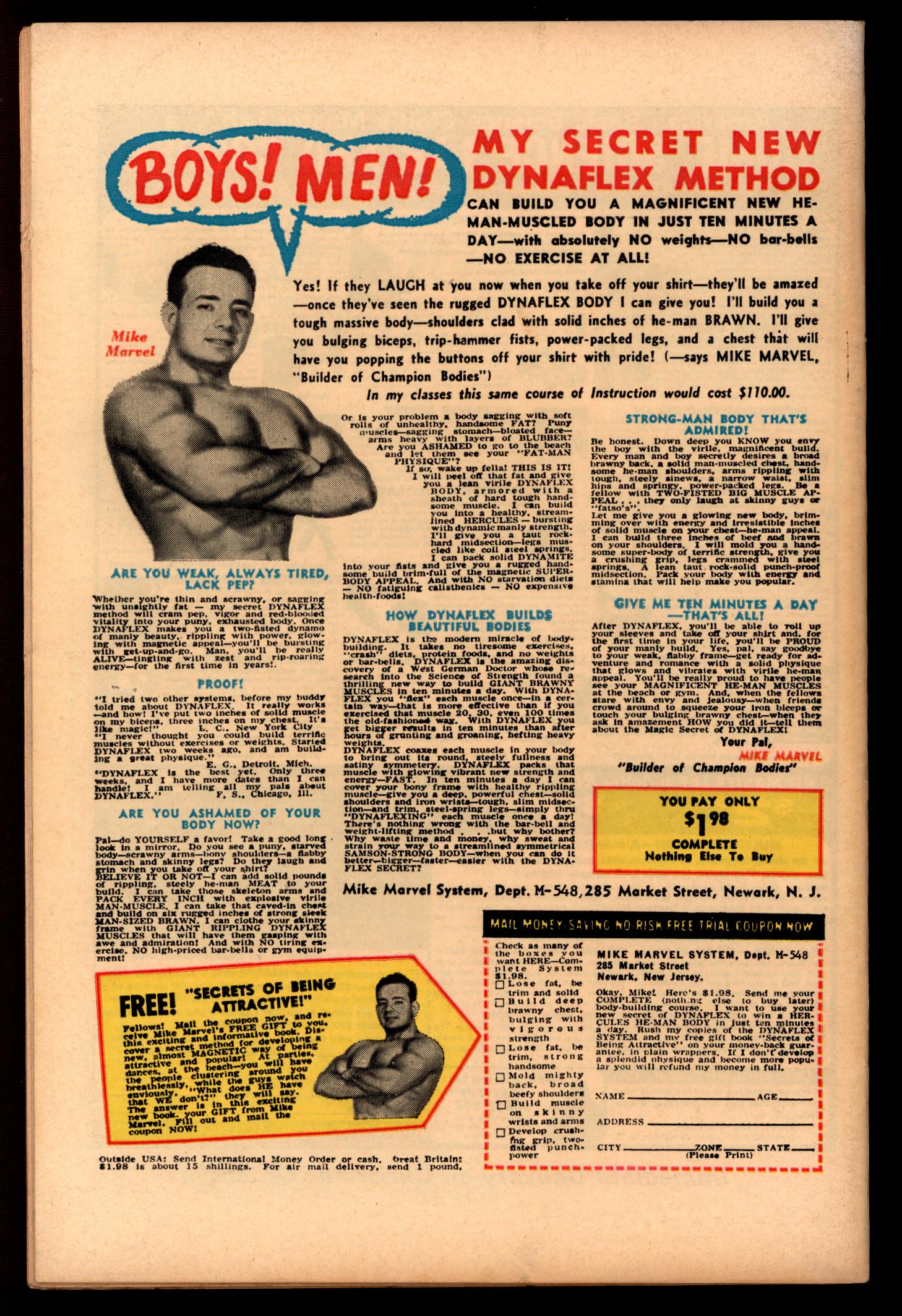 STRANGE TALES Back Cover