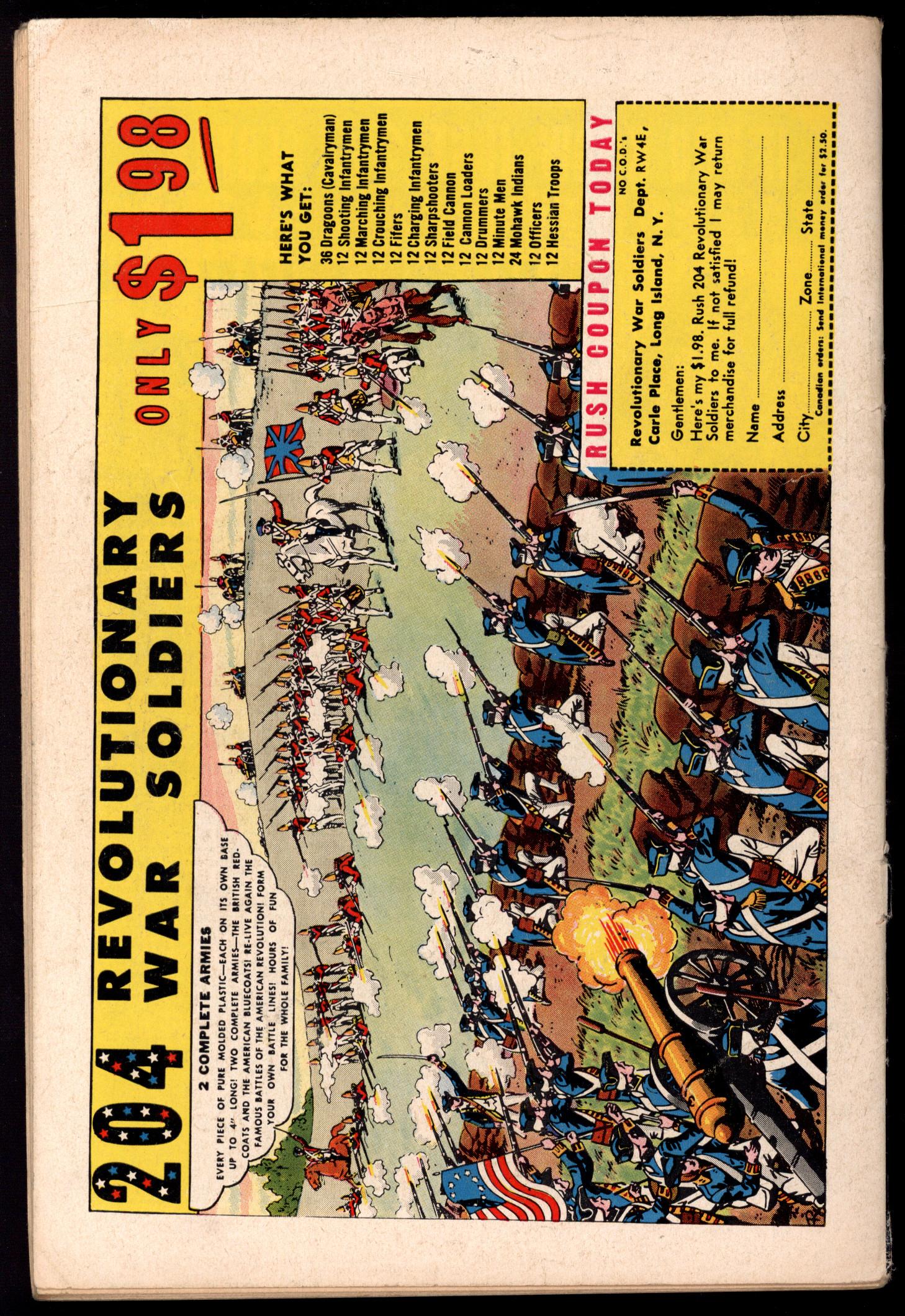 GREEN LANTERN Back Cover