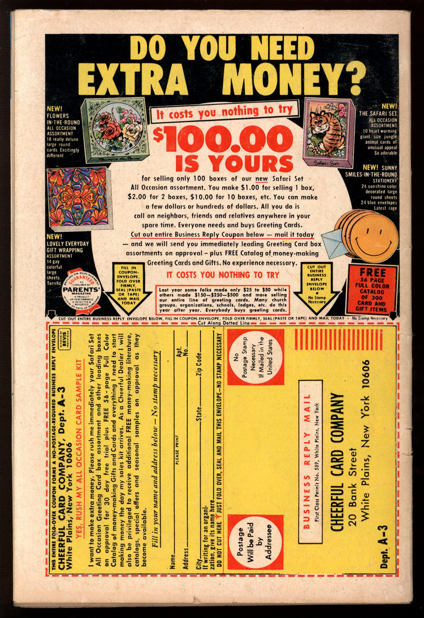 CREATURES ON THE LOOSE Back Cover