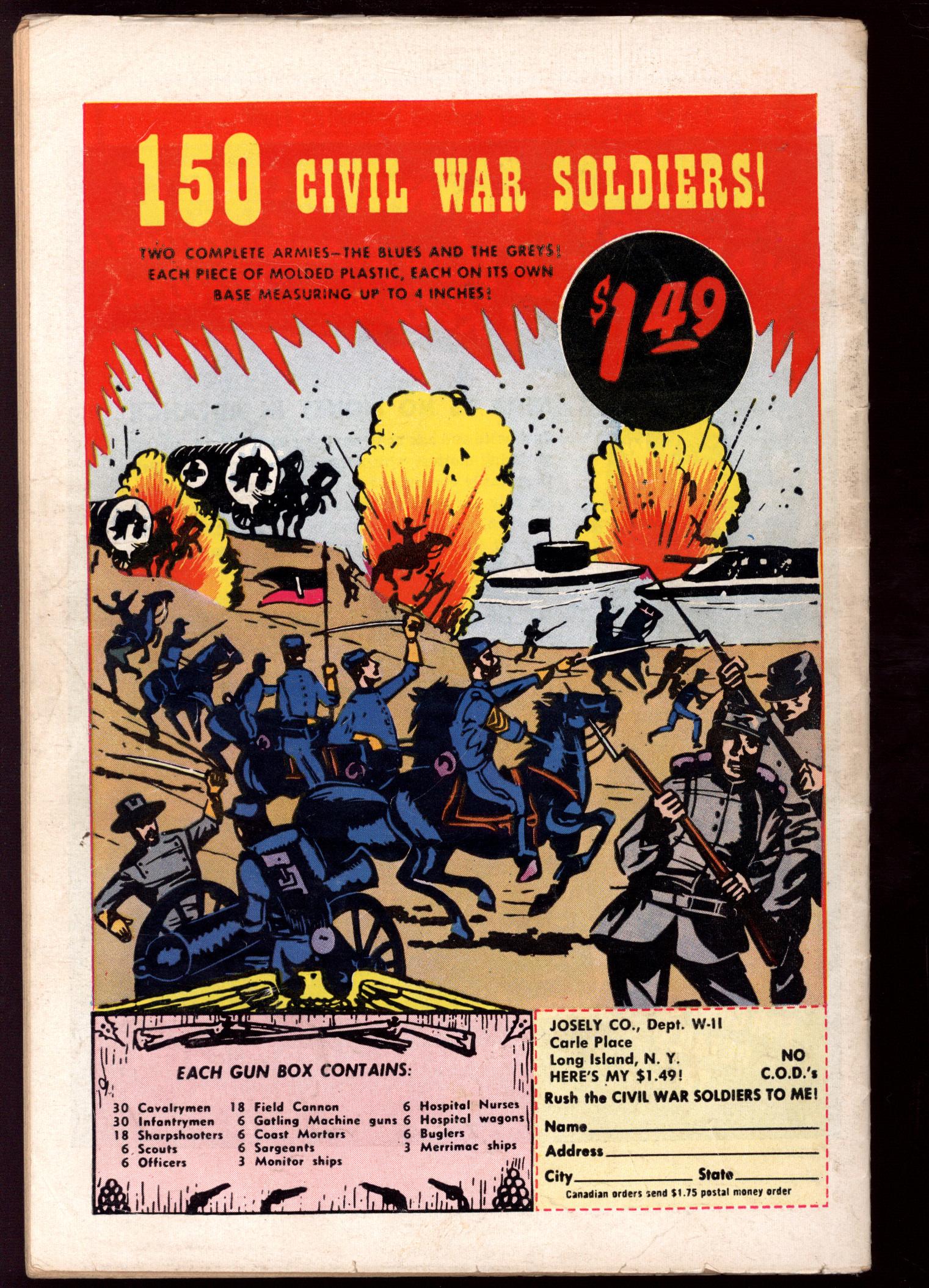 DETECTIVE COMICS Back Cover