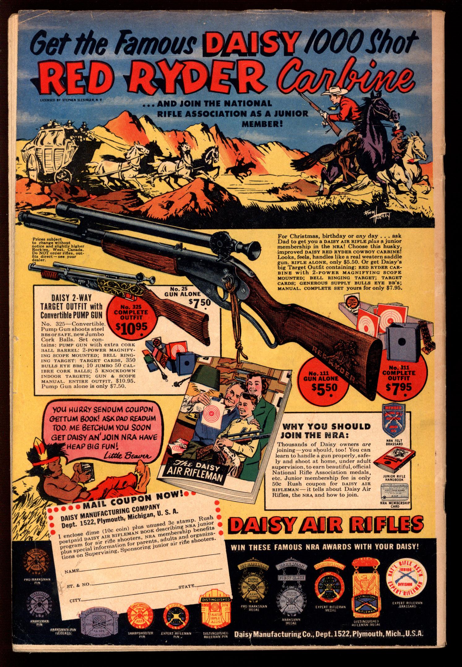 GANG BUSTERS Back Cover