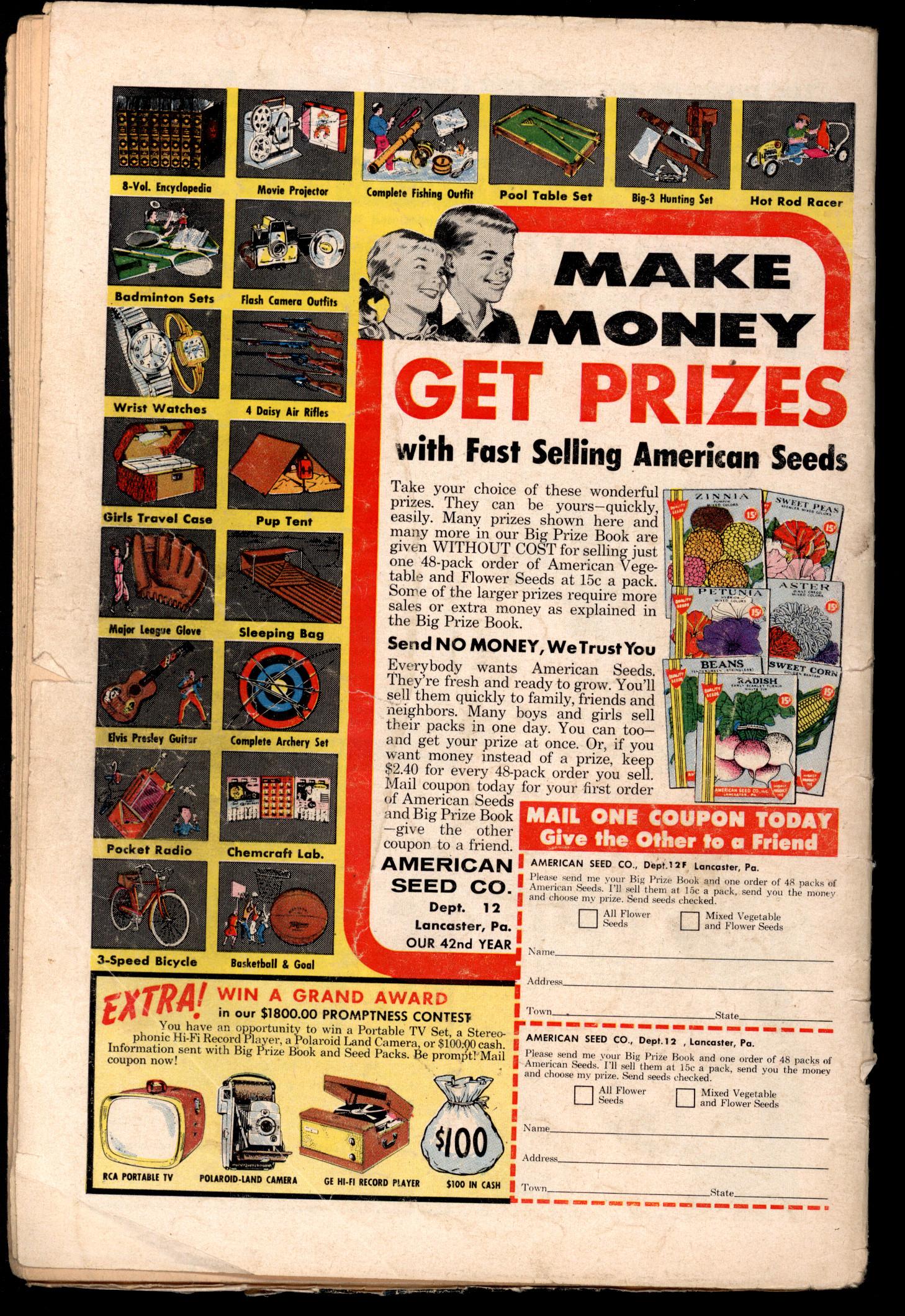 SUPERMAN Back Cover