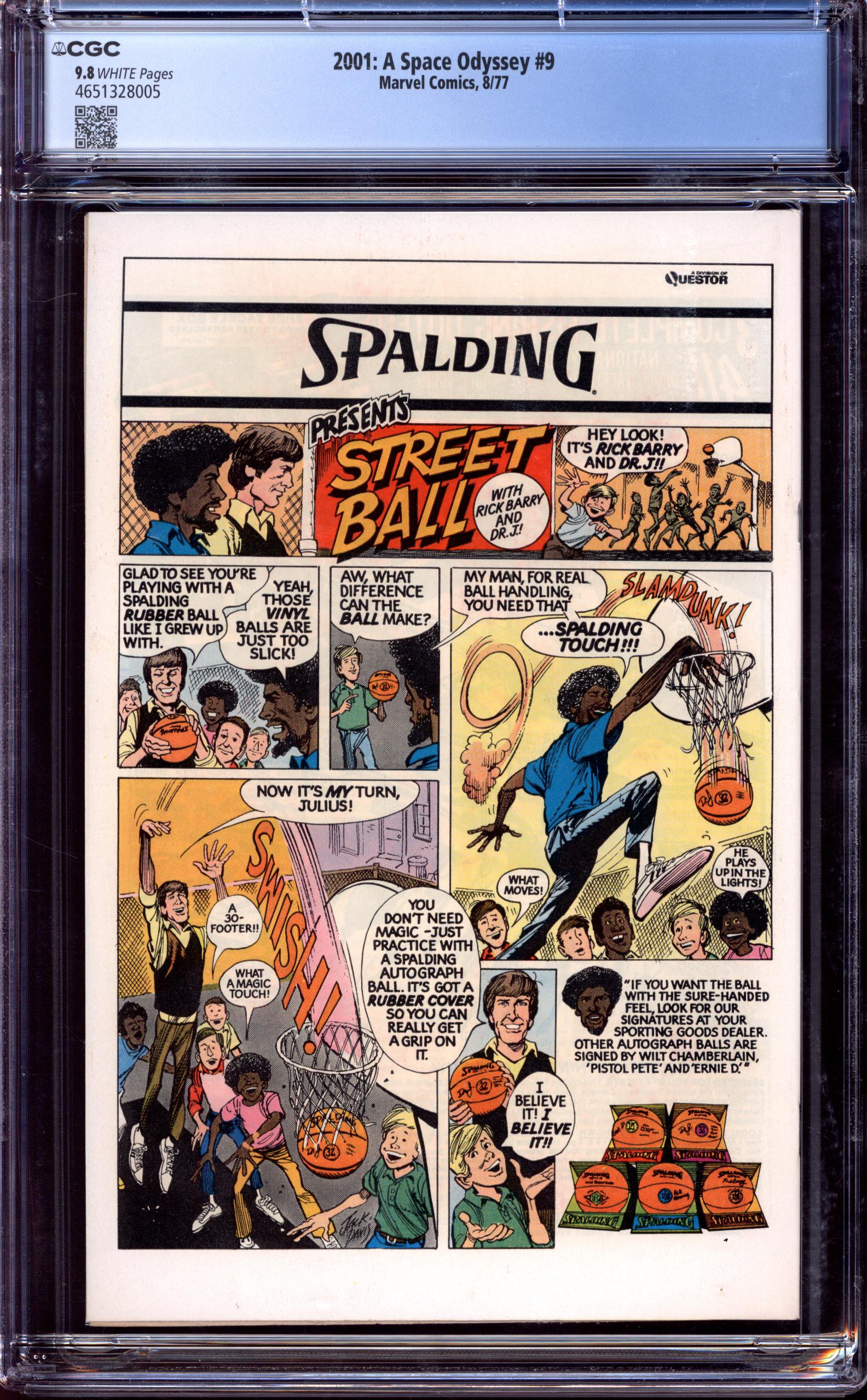 2001: A SPACE ODYSSEY Back Cover