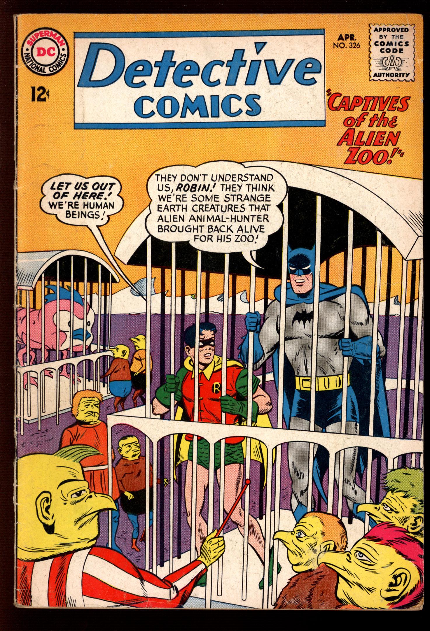 DETECTIVE COMICS Front Cover