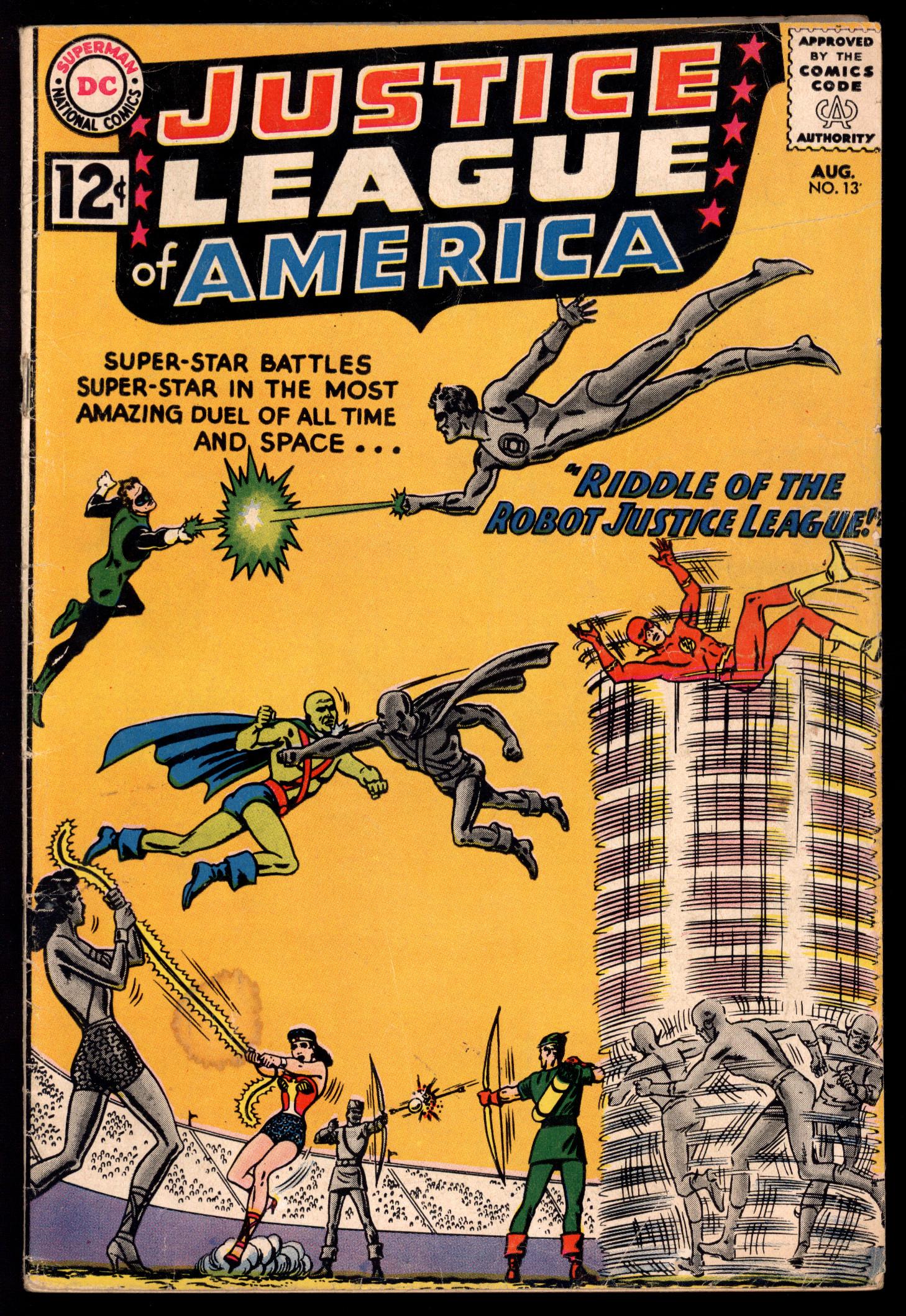 JUSTICE LEAGUE OF AMERICA Front Cover