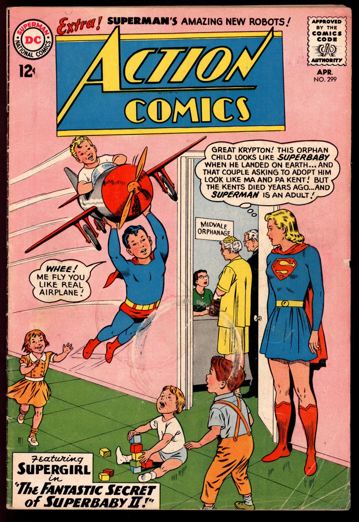 ACTION COMICS Front Cover