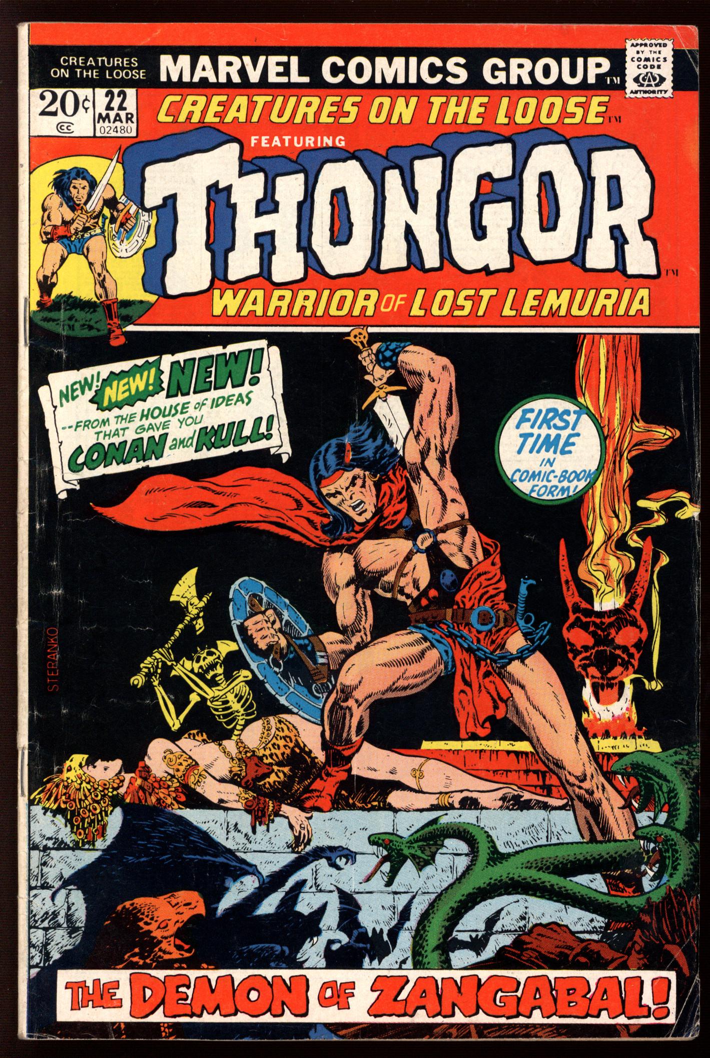 CREATURES ON THE LOOSE Front Cover