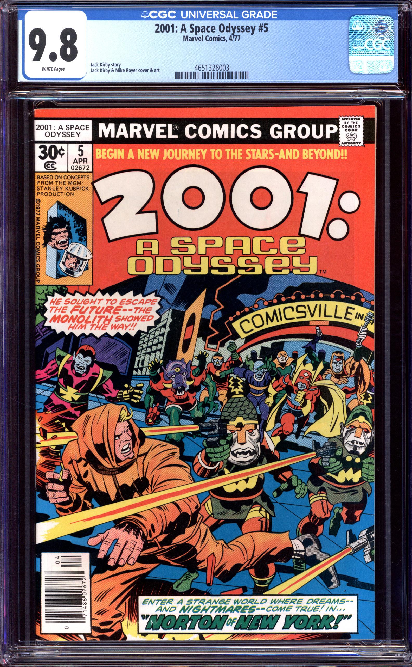 2001: A SPACE ODYSSEY Front Cover