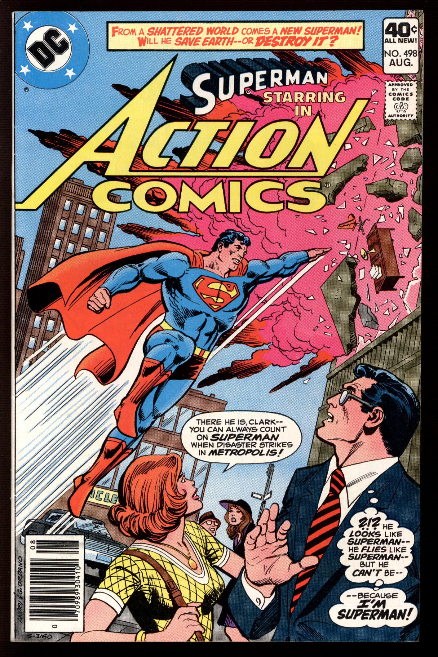 ACTION COMICS Front Cover