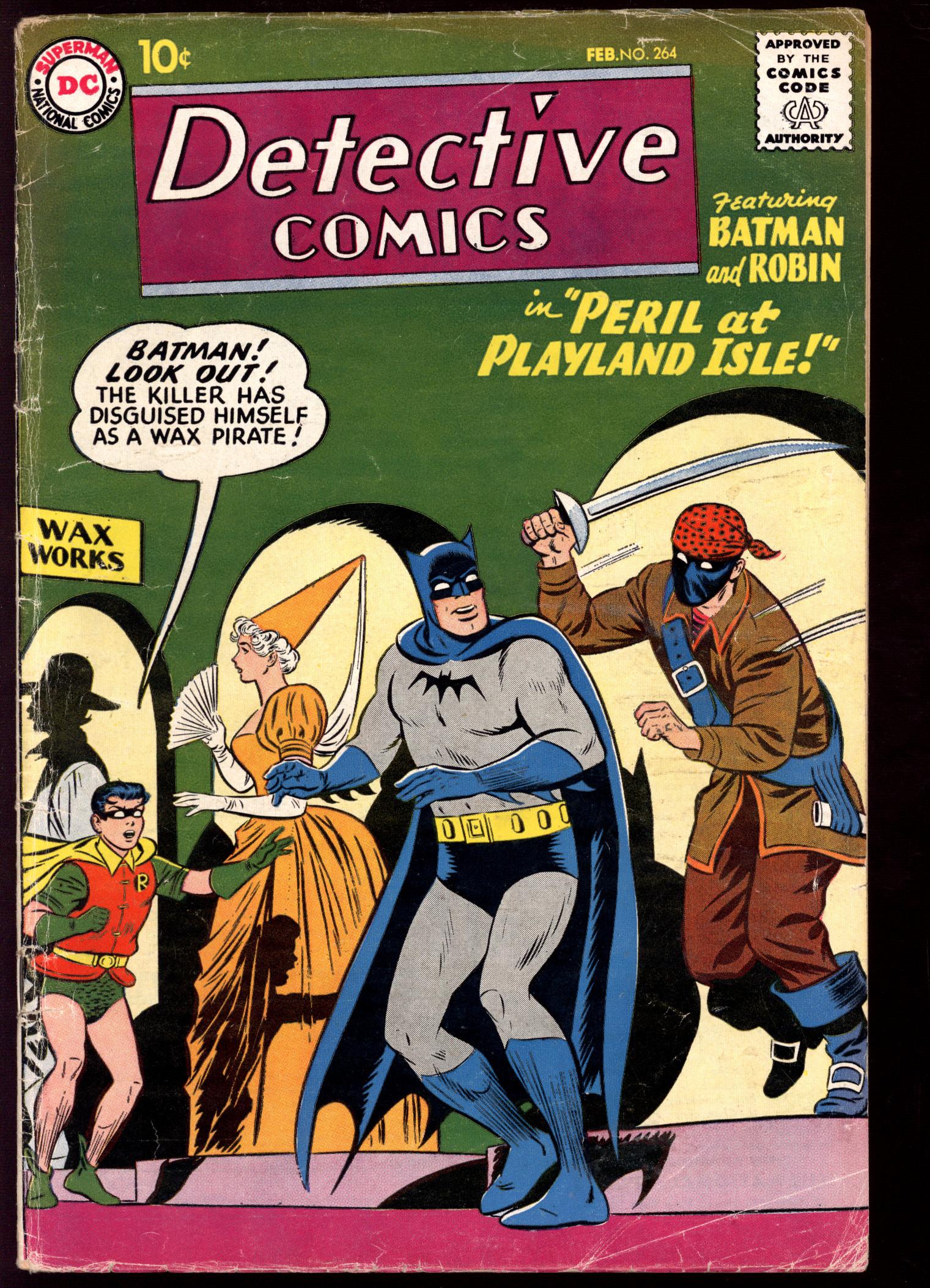 DETECTIVE COMICS Front Cover