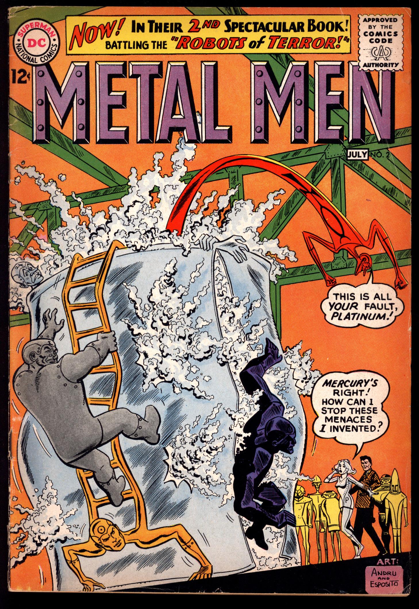 METAL MEN Front Cover