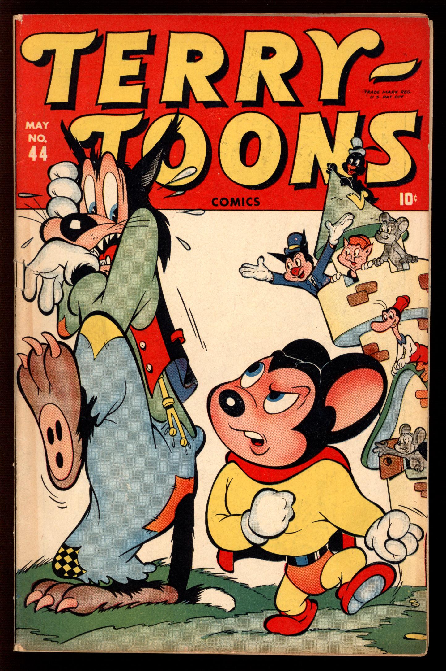 TERRY-TOONS COMICS Front Cover