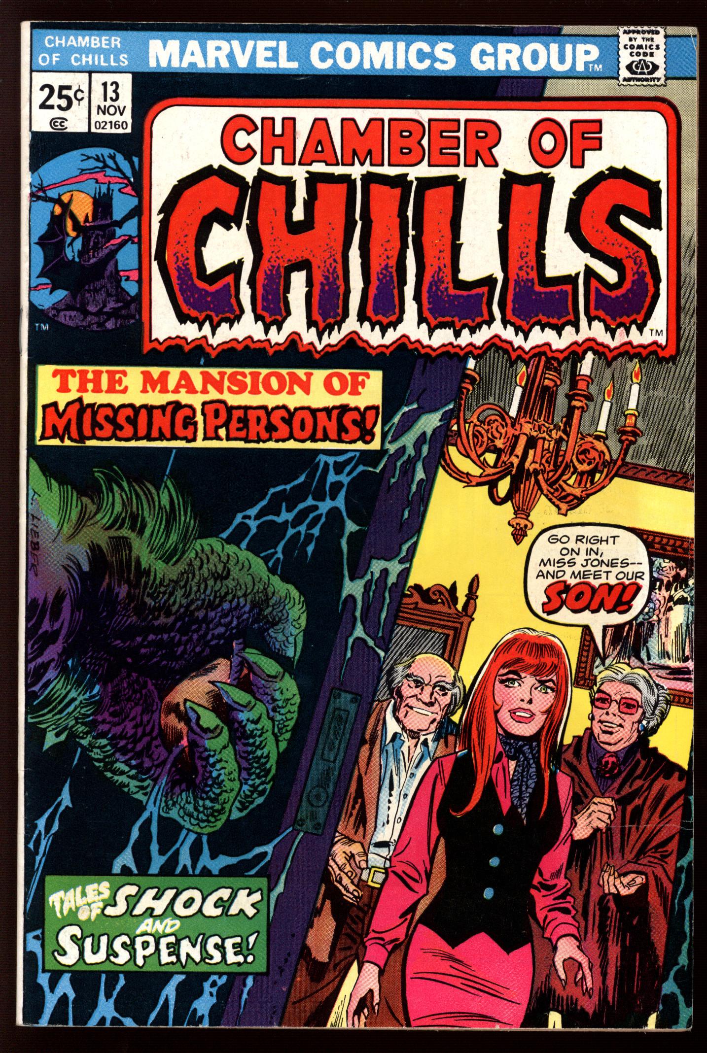 CHAMBER OF CHILLS Front Cover