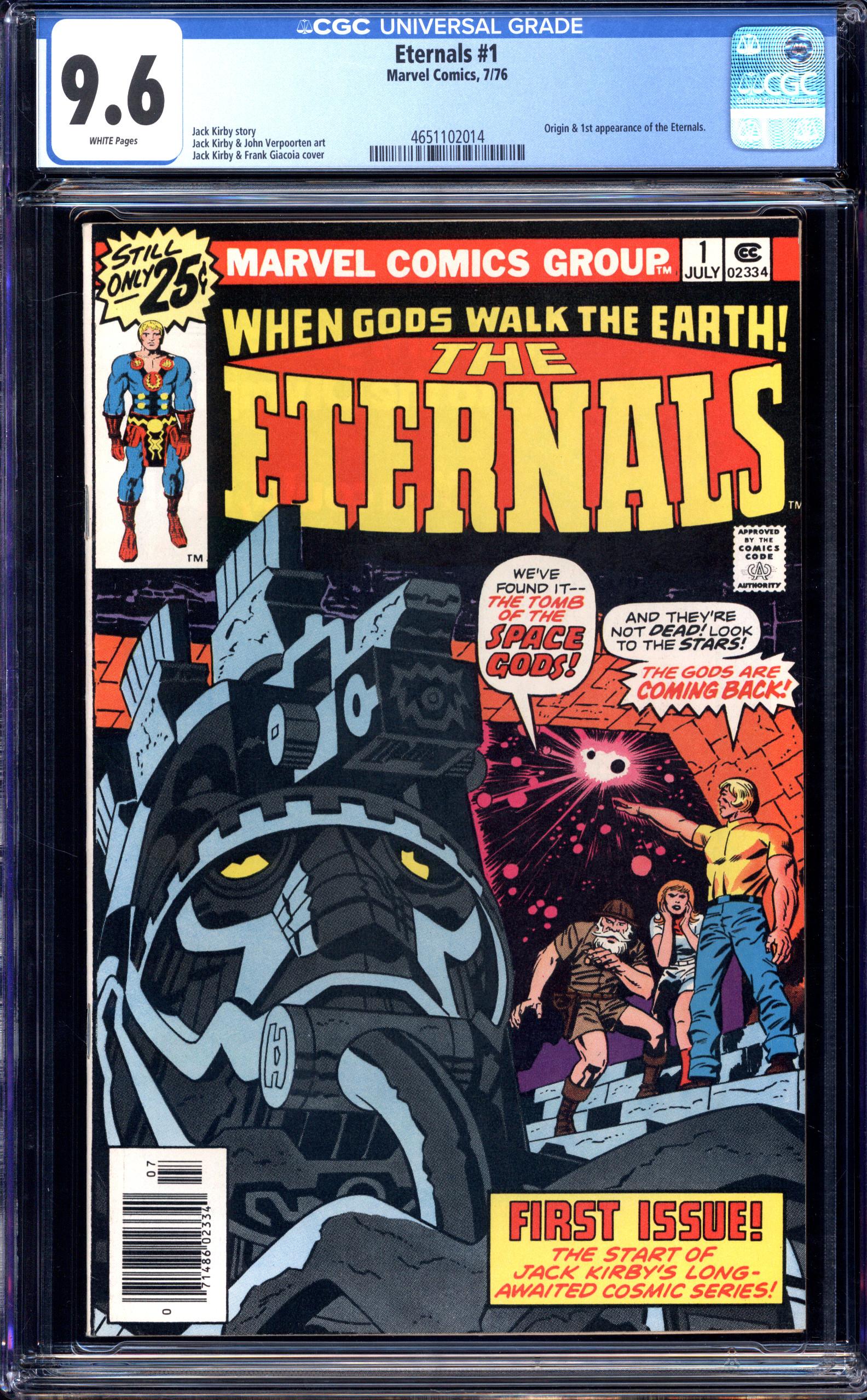 ETERNALS Front Cover