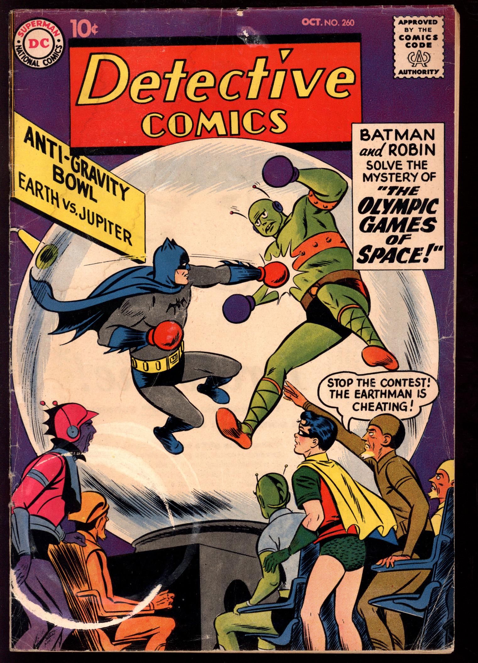 DETECTIVE COMICS Front Cover