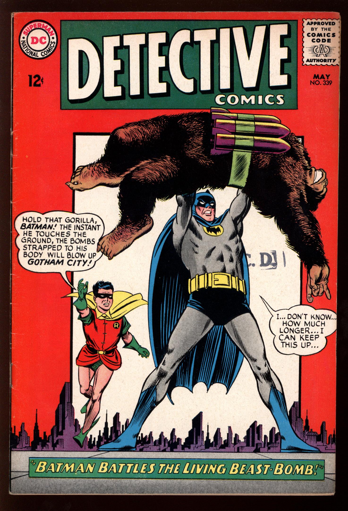 DETECTIVE COMICS Front Cover