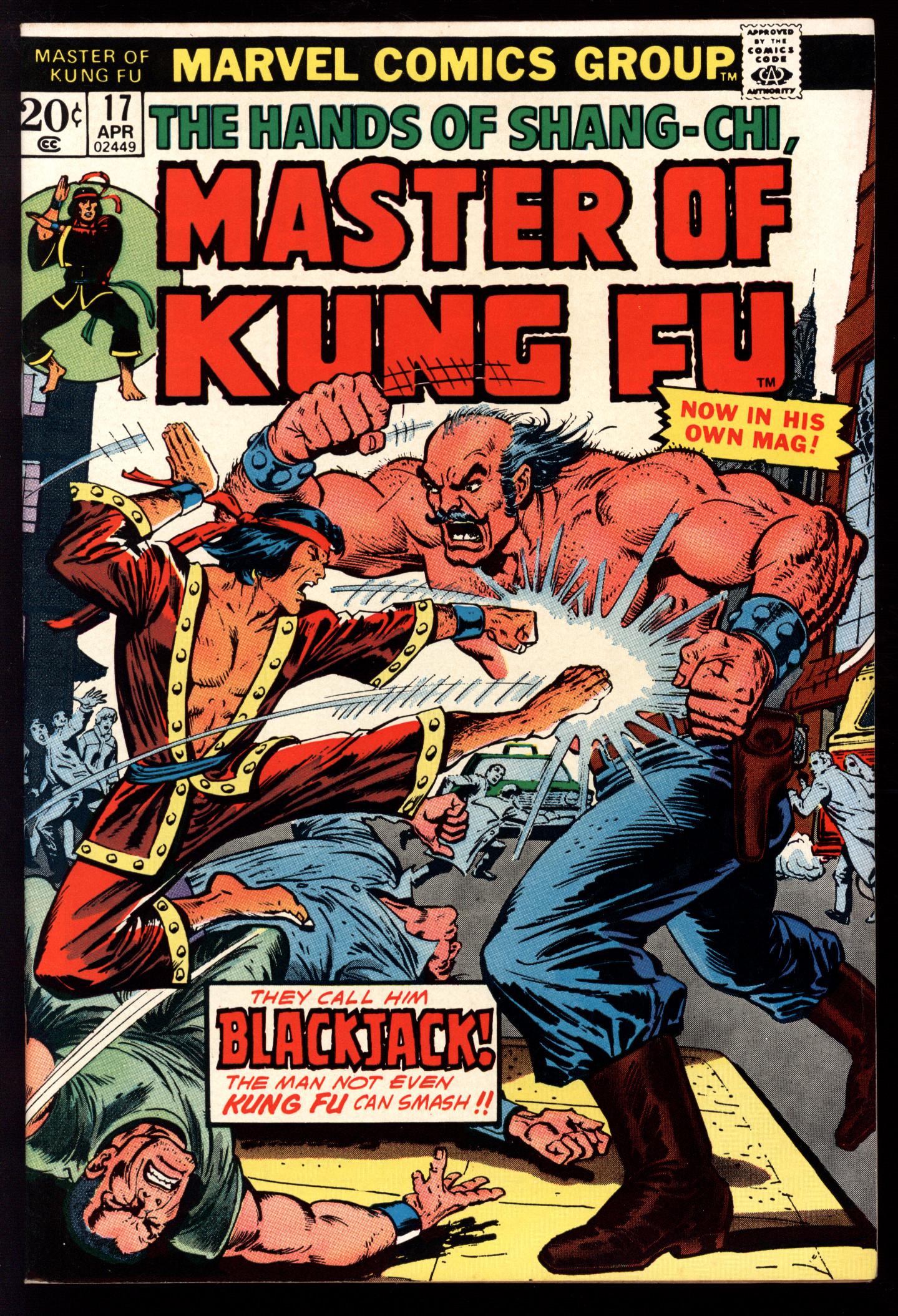 MASTER OF KUNG FU Front Cover