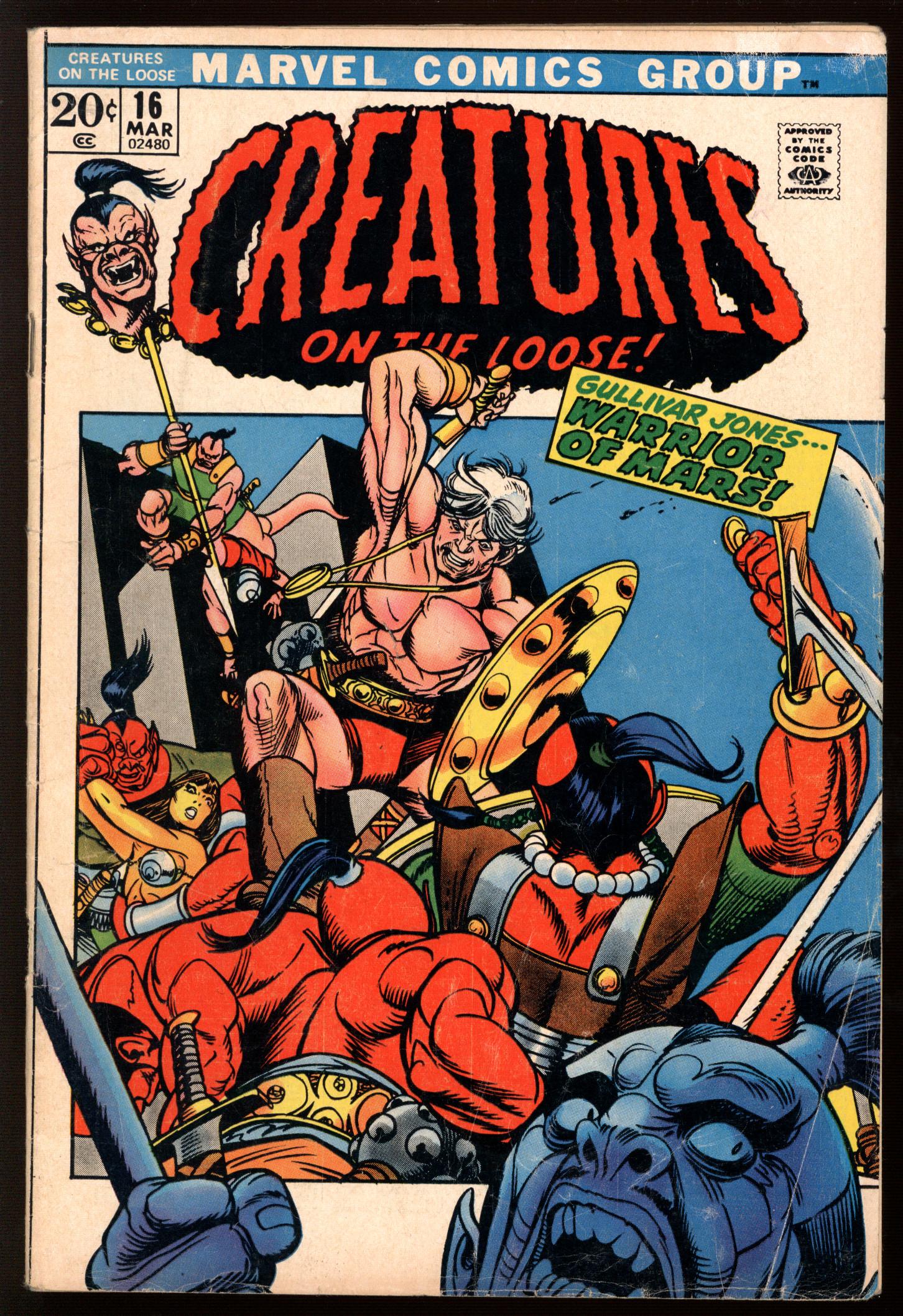 CREATURES ON THE LOOSE Front Cover