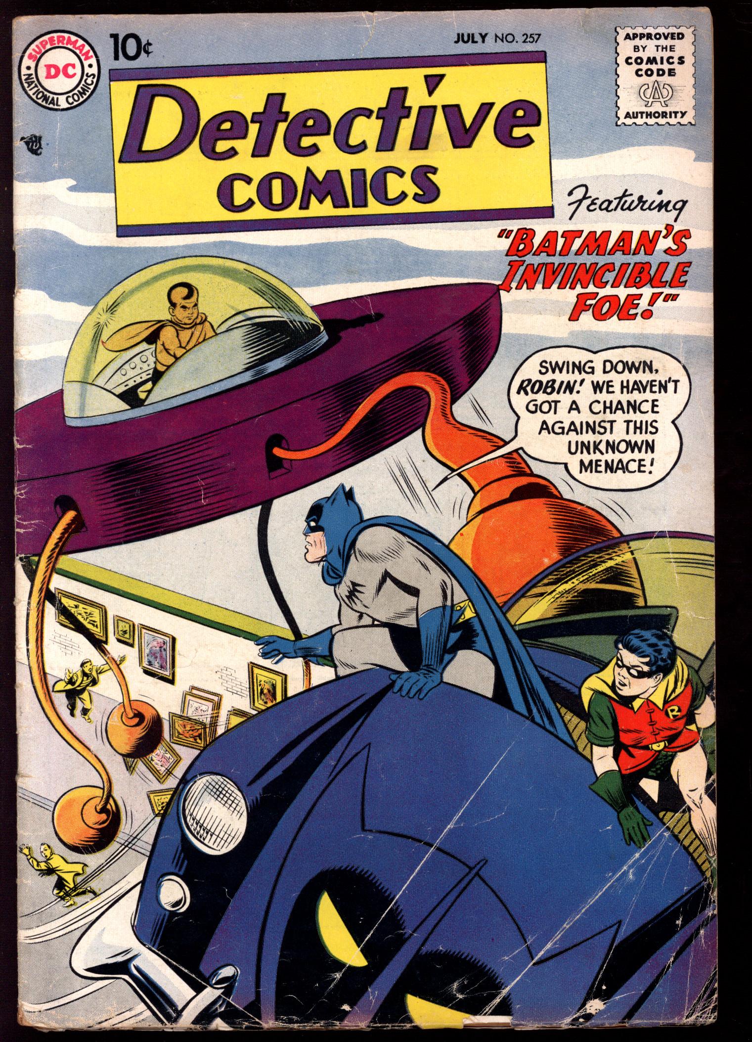 DETECTIVE COMICS Front Cover