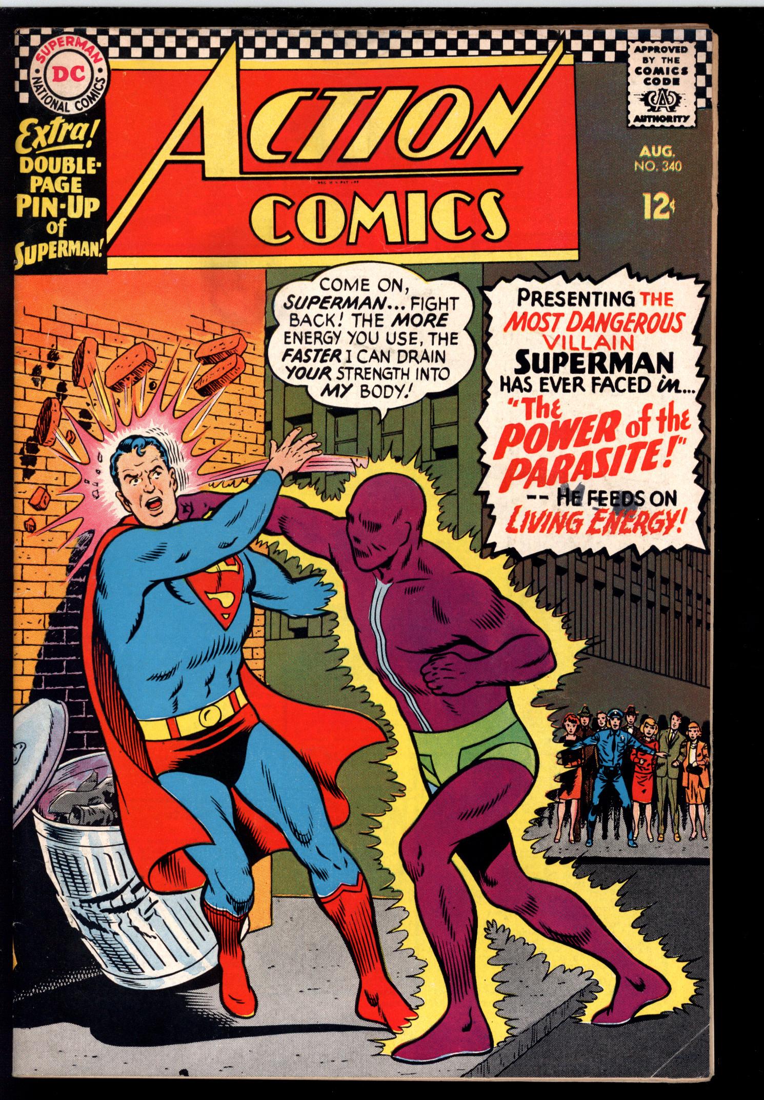 ACTION COMICS Front Cover