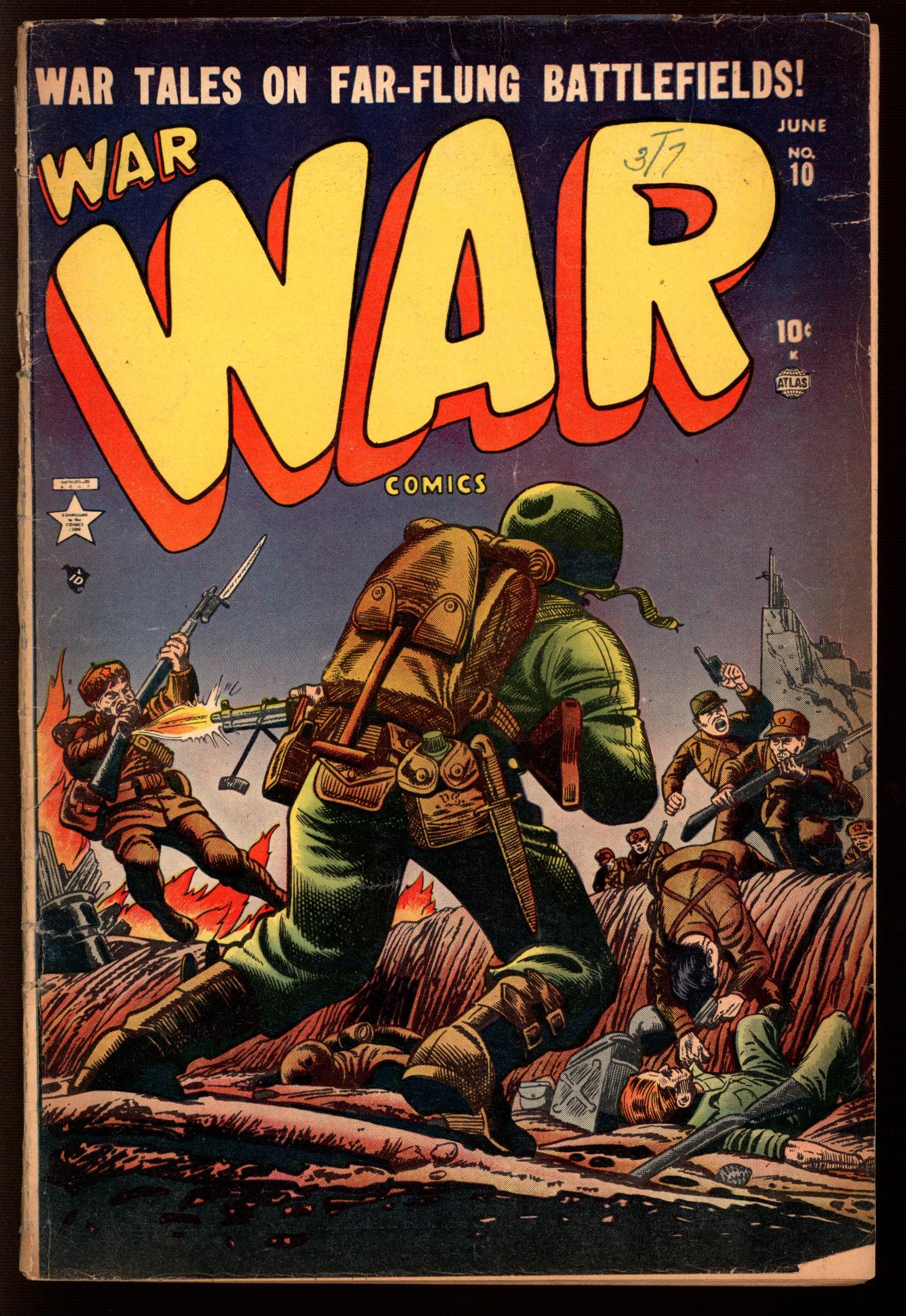 WAR COMICS Front Cover