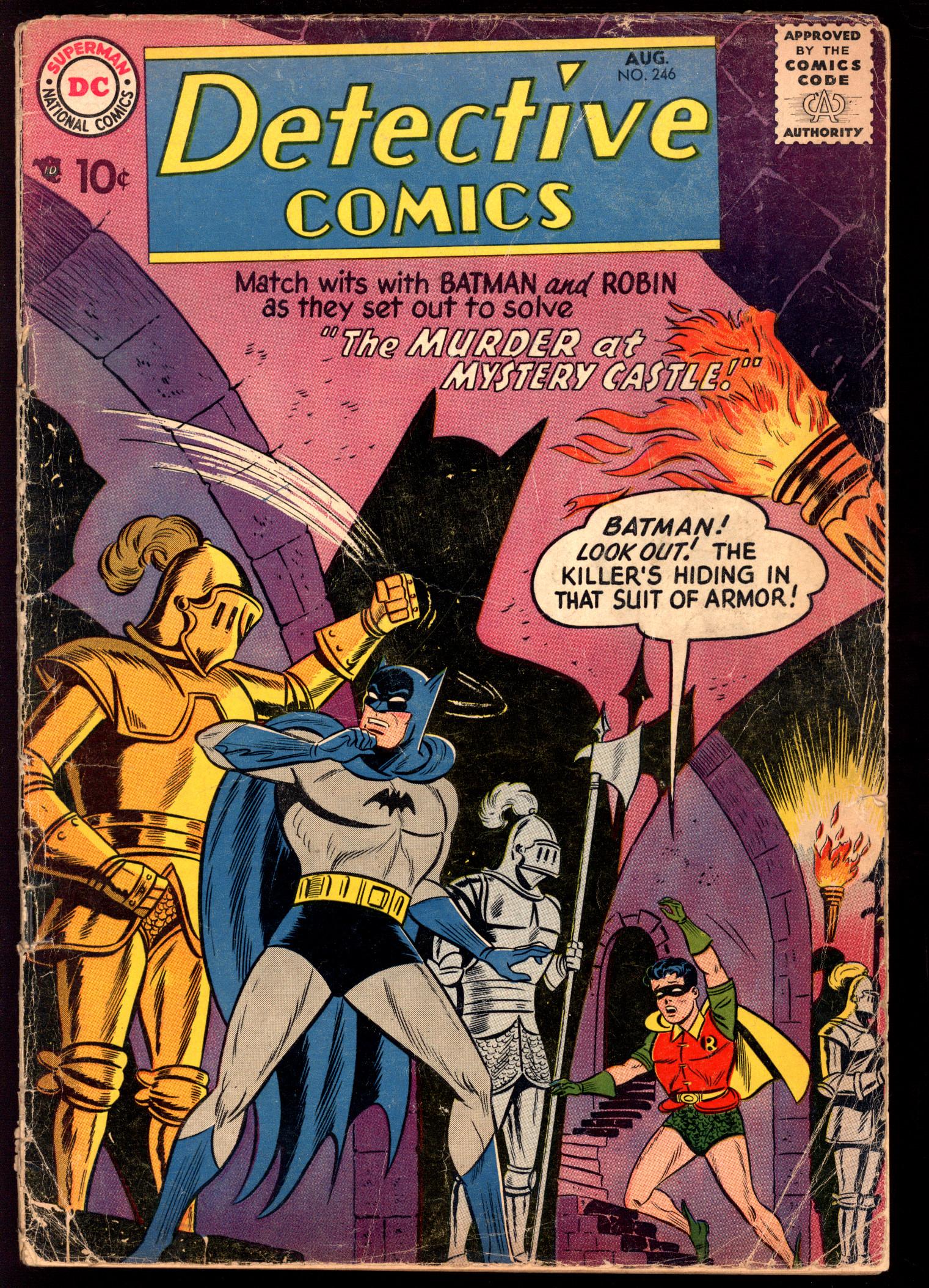 DETECTIVE COMICS Front Cover